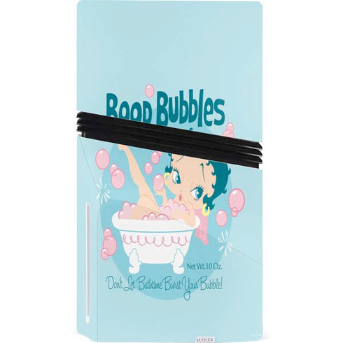 Betty Boop Bubbles PS5 Pro Disk Console Skin
