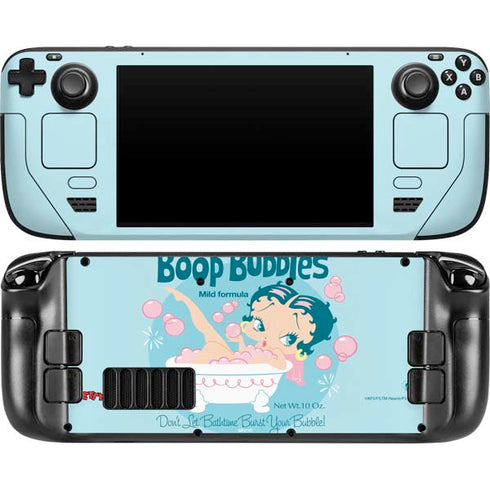 Betty Boop Bubbles Steam Deck Handheld Gaming Computer OLED Skin