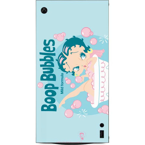 Betty Boop Bubbles XBox Series X Digital Edition Console Skin