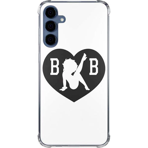 Betty Boop BW Galaxy A55 5G Clear Case