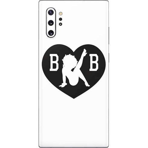 Betty Boop BW Galaxy Note 10 Plus Skin
