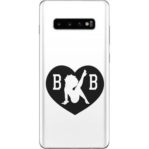 Betty Boop BW Galaxy S10 Plus Skin