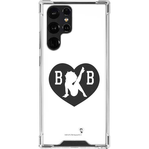 Betty Boop BW Galaxy S23 Ultra Clear Case