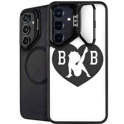 Betty Boop BW Galaxy S24 FE Kickstand Case