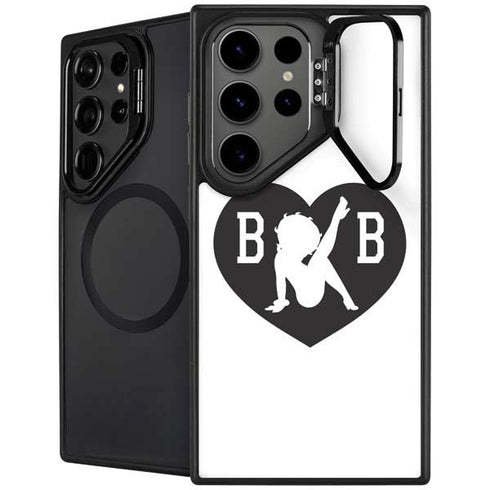 Betty Boop BW Galaxy S25 Ultra Kickstand Case