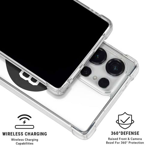 Betty Boop BW Galaxy S25 Ultra Clear Case