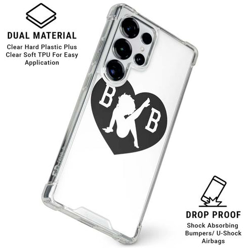 Betty Boop BW Galaxy S25 Ultra Clear Case