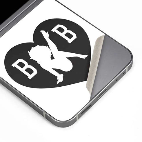 Betty Boop BW Galaxy Z Flip6 Skin