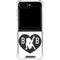 Betty Boop BW Galaxy Z Flip6 Clear Case