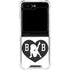 Betty Boop BW Galaxy Z Flip6 Clear Case