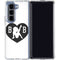 Betty Boop BW Galaxy Z Fold5 5G Clear Case