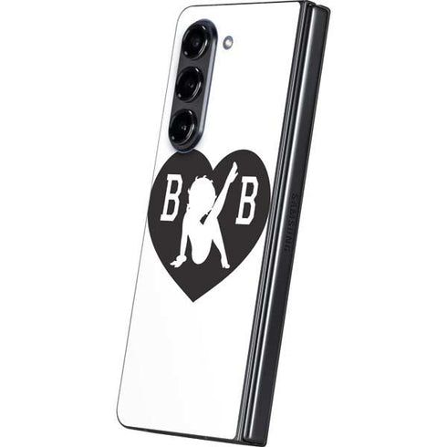 Betty Boop BW Galaxy Z Fold5 5G Skin