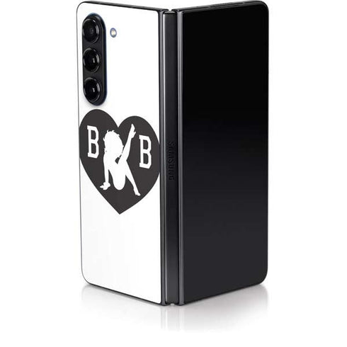 Betty Boop BW Galaxy Z Fold5 5G Skin