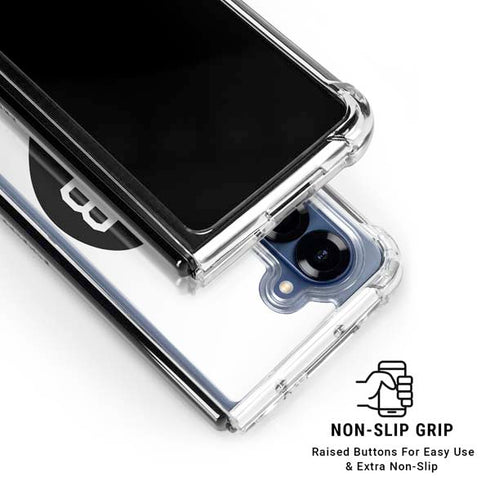 Betty Boop BW Galaxy Z Fold6 Clear Case