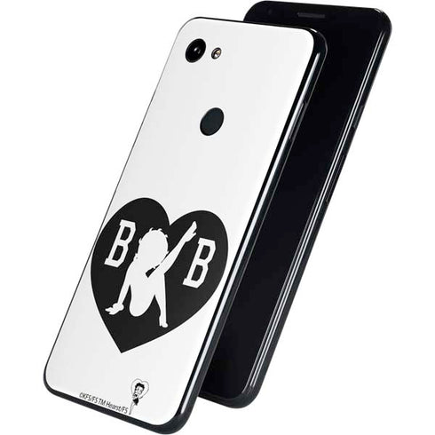 Betty Boop BW Google Pixel 3a XL Skin