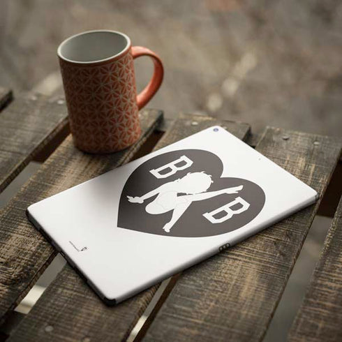 Betty Boop BW iPad Skins