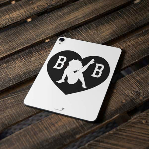 Betty Boop BW Apple iPad Pro Skin