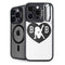 Betty Boop BW iPhone 14 Pro Max Kickstand Case