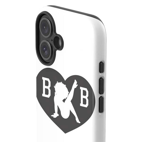 Betty Boop BW iPhone 16 Plus Impact Case