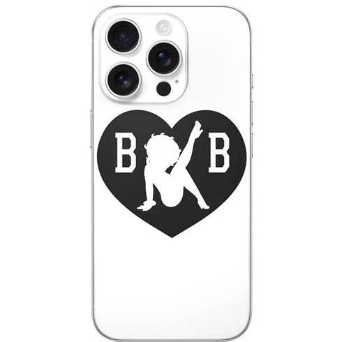 Betty Boop BW iPhone 16 Pro Skin