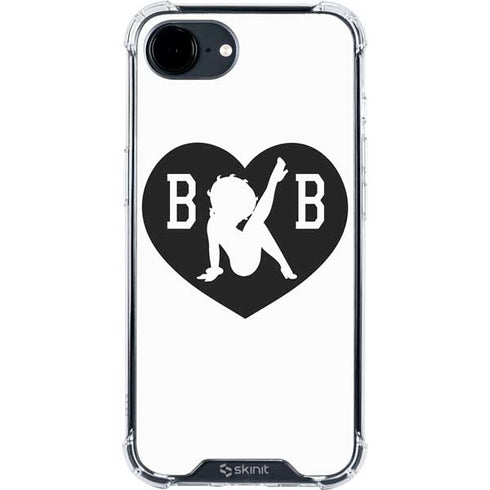 Betty Boop BW iPhone 16e Clear Case