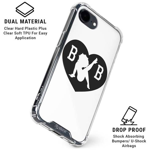 Betty Boop BW iPhone 16e Clear Case
