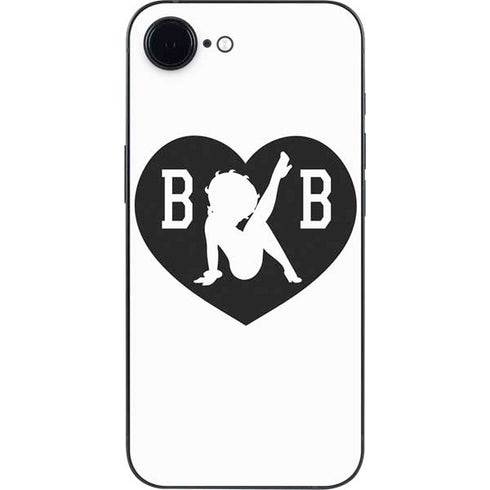 Betty Boop BW iPhone 16e Skin
