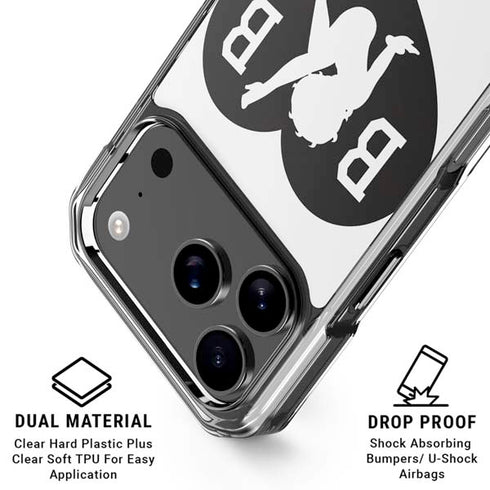 Betty Boop BW iPhone 18 Pro Clear Case