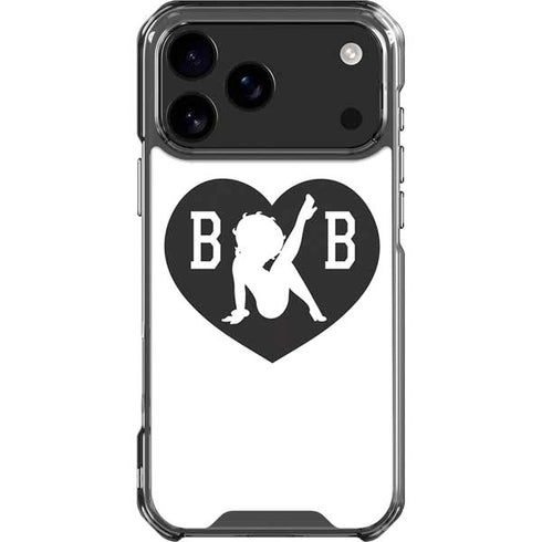 Betty Boop BW iPhone 18 Pro Max Clear Case