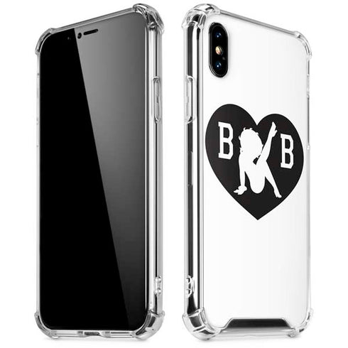 Betty Boop BW iPhone X/XS Clear Case