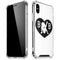 Betty Boop BW iPhone X/XS Clear Case