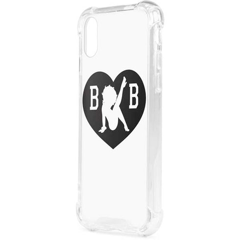 Betty Boop BW iPhone XS Clear Case