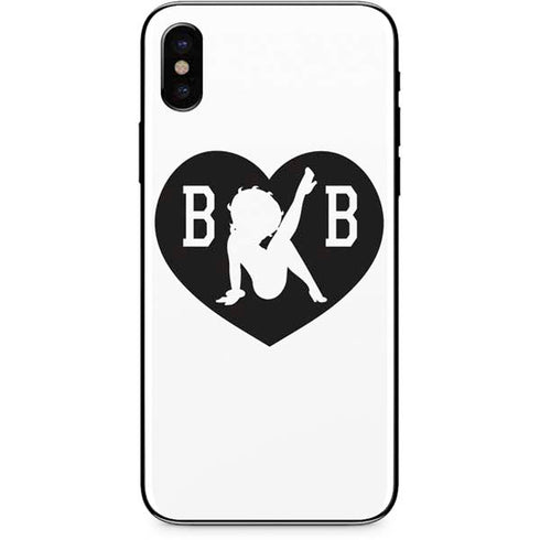 Betty Boop BW iPhone XS Max Skin