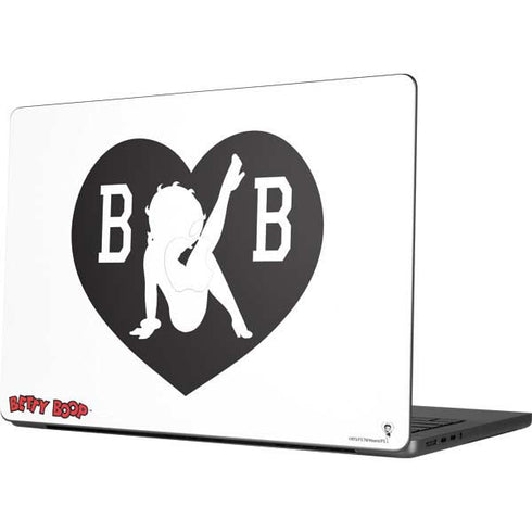 Betty Boop BW Apple MacBook Pro 14-inch Skin