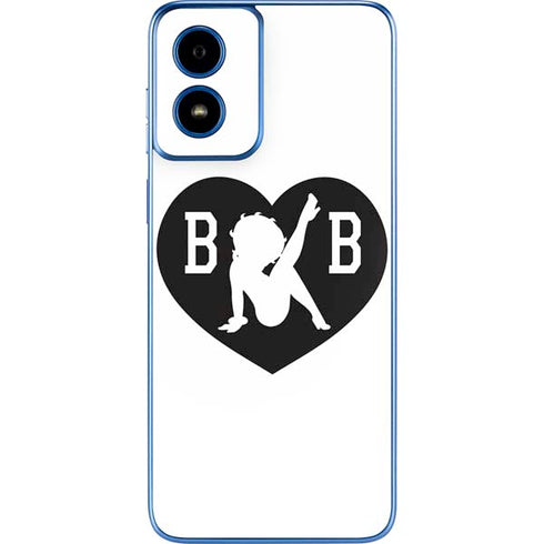 Betty Boop BW Moto G Play 4G (2024) Skin