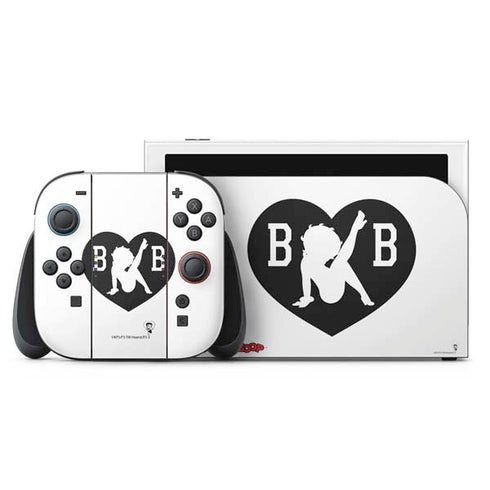 Betty Boop BW Nintendo Switch 2 (2025) with Joy-Con Skin