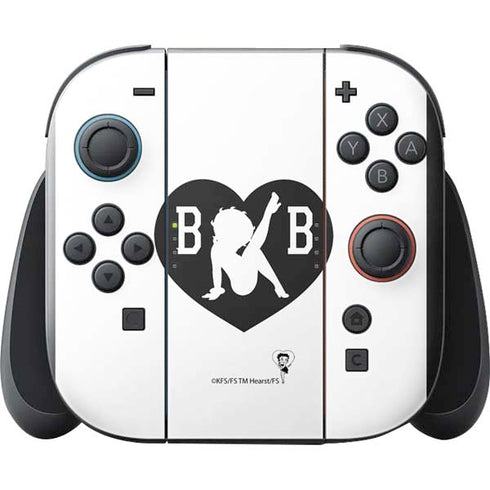 Betty Boop BW Nintendo Switch 2 (2025) with Joy-Con Skin