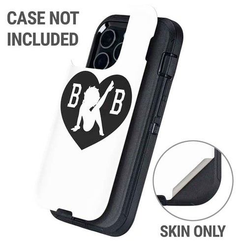 Betty Boop BW Otterbox Defender iPhone Skin