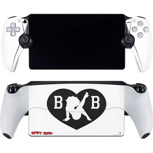 Betty Boop BW PlayStation PS5 Skins