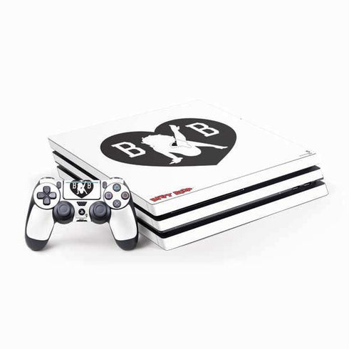 Betty Boop BW PlayStation PS4 Skins