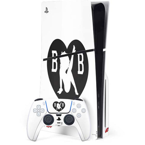 Betty Boop BW PlayStation PS5 Skins