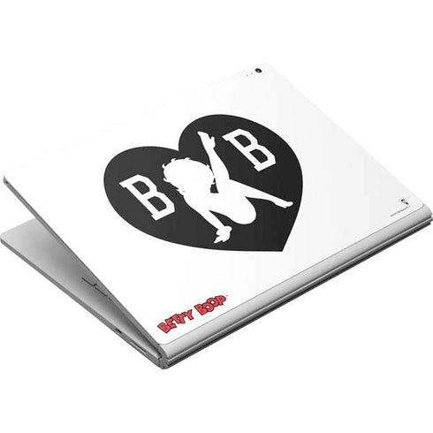 Betty Boop BW Surface Book Skin