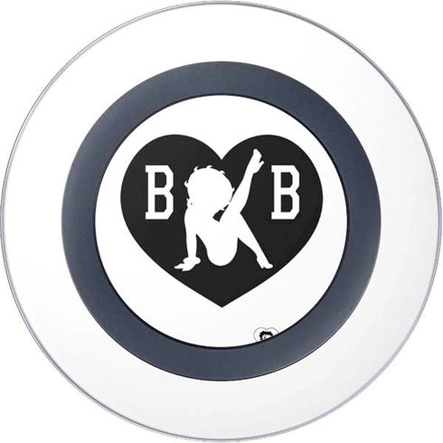 Betty Boop BW Wireless Charger Skin