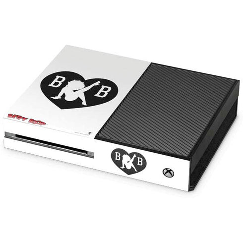 Betty Boop BW Xbox One Console Skin