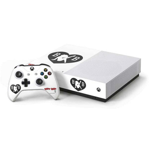 Betty Boop BW Xbox One S All-Digital Edition Bundle Skin