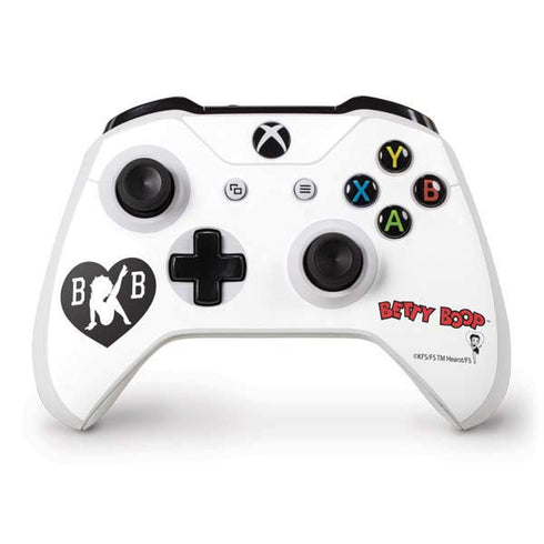 Betty Boop BW Xbox One S Controller Skin