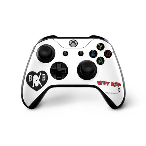 Betty Boop BW Xbox One X Controller Skin
