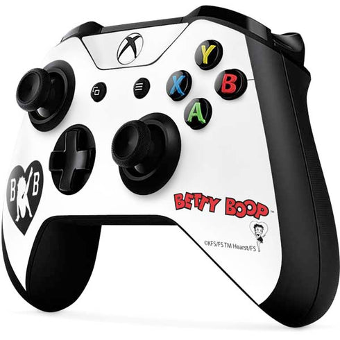 Betty Boop BW Xbox One X Controller Skin