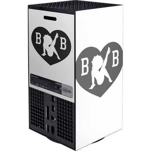 Betty Boop BW XBox Series X Digital Edition Console Skin