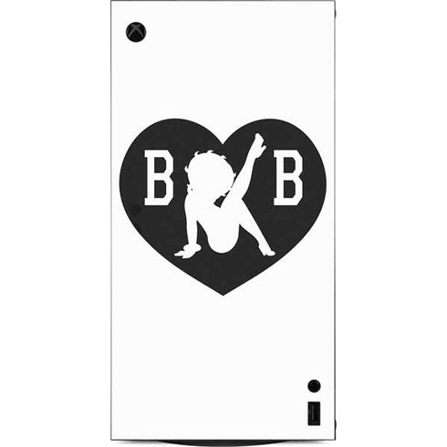 Betty Boop BW XBox Series X Digital Edition Console Skin